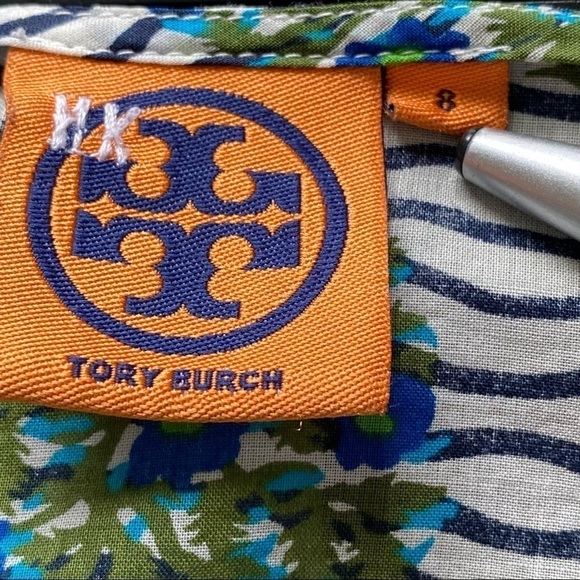 Tory Burch Evelina Cotton Voile Blouse Tunic Top 8 - Picture 12 of 16